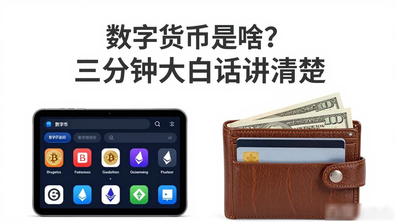 数字货币是啥?三分钟大白话讲清楚