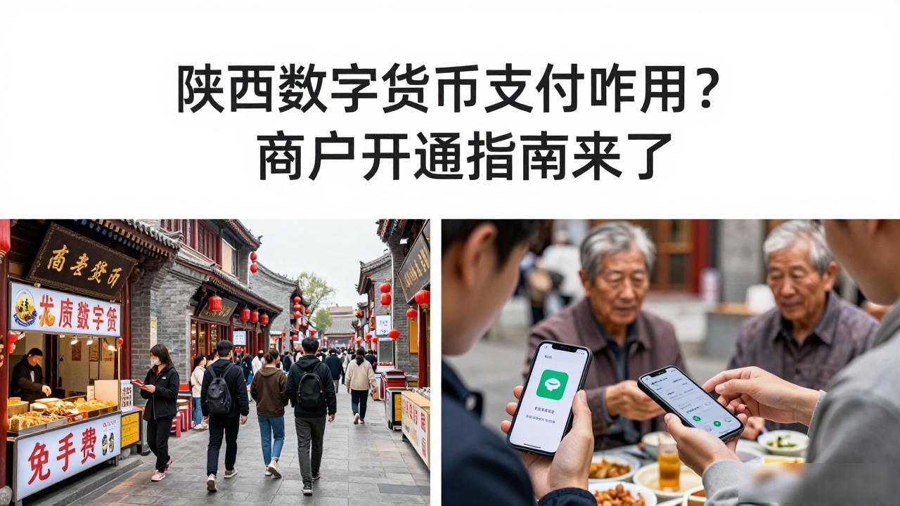 陕西数字货币支付咋用?商户开通指南来了