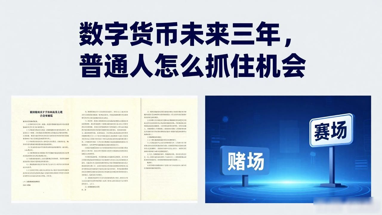 数字货币未来三年,普通人怎么抓住机会