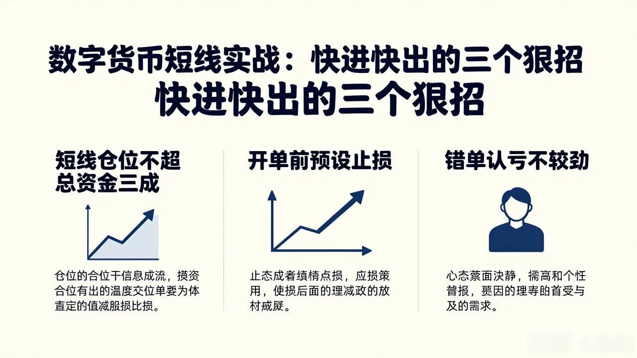 数字货币短线实战:快进快出的三个狠招