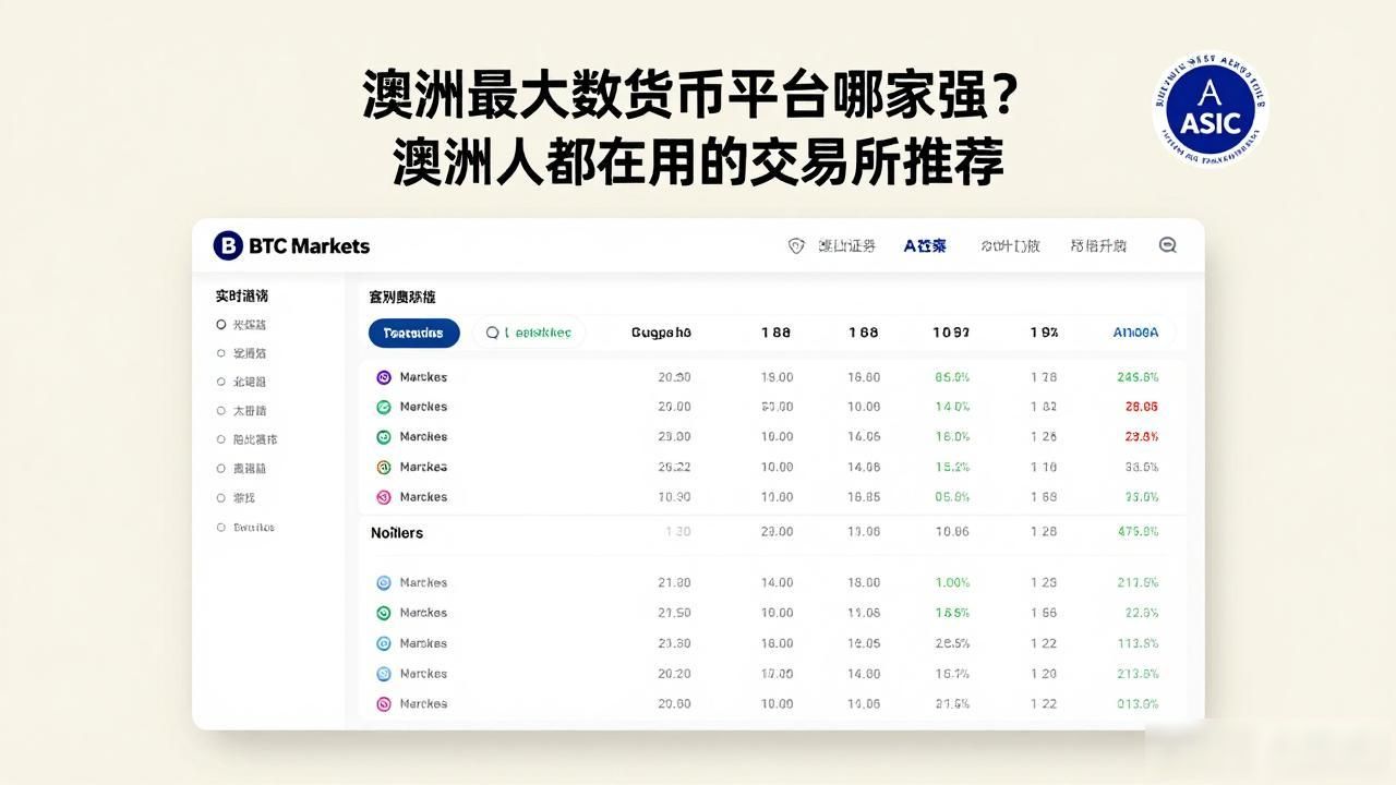 澳洲最大数字货币平台哪家强?澳洲人都在用的交易所推荐