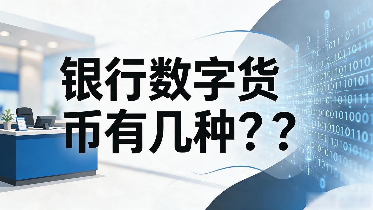 银行数字货币有几种?央行数字人民币vs银行数字代币详解