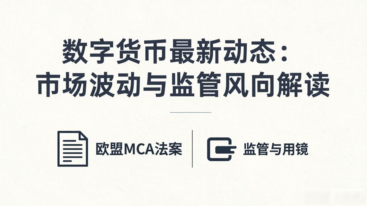 数字货币最新动态:市场波动与监管风向解读