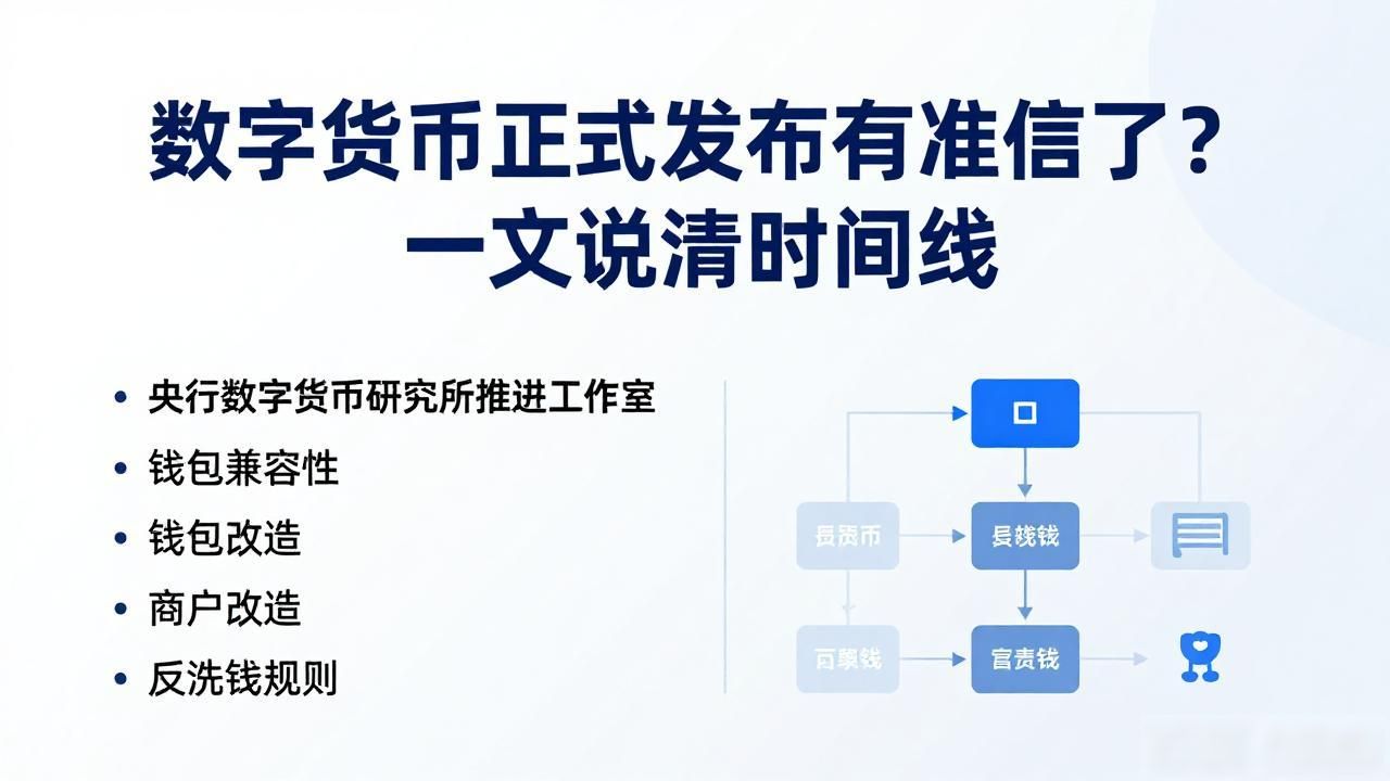 数字货币正式发布有准信了?一文说清时间线