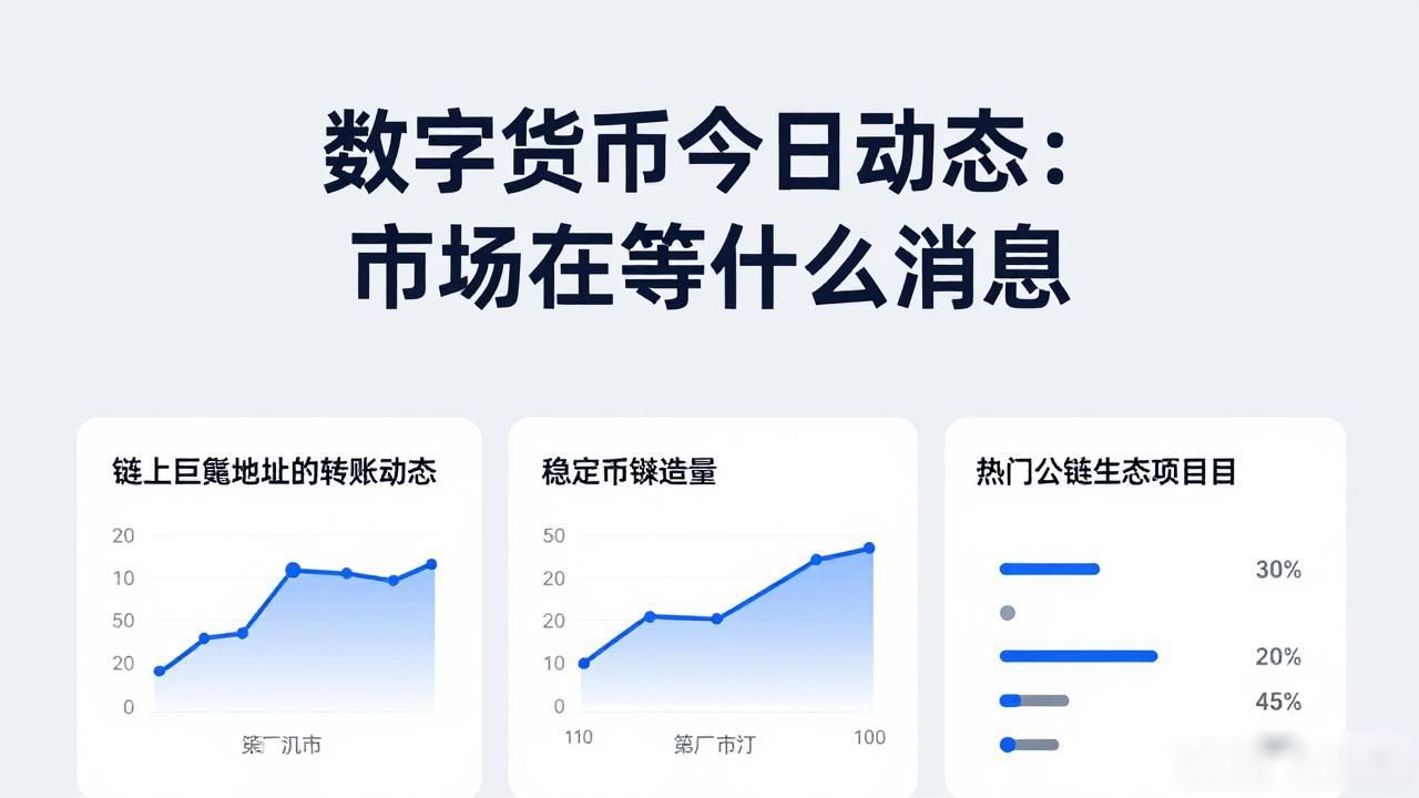 数字货币今日动态:市场在等什么消息