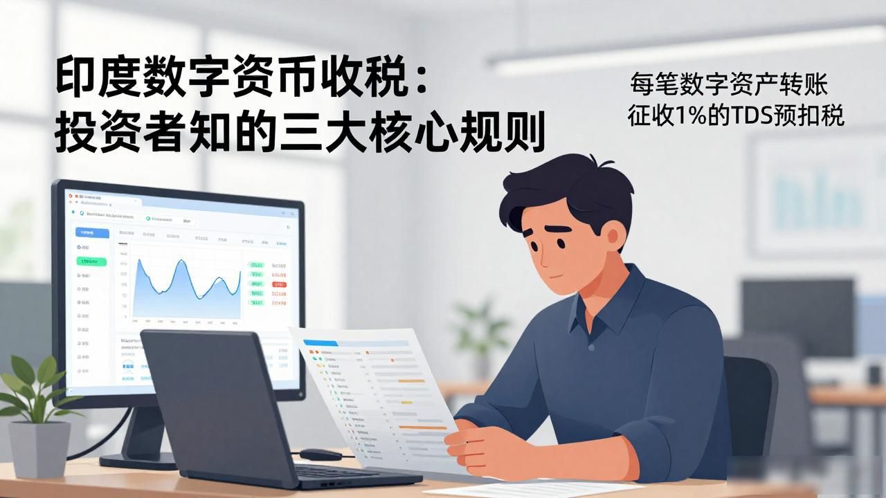 印度数字货币收税:投资者必知的三大核心规则