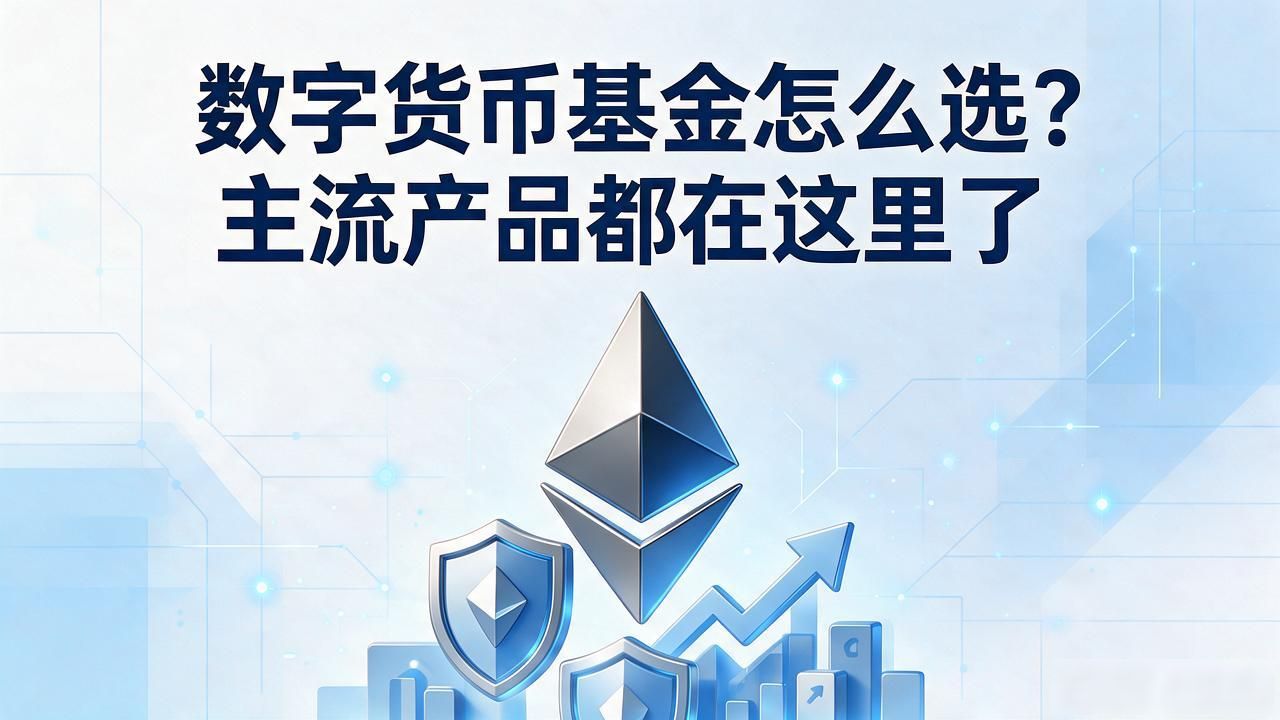 数字货币基金怎么选?主流产品都在这里了
