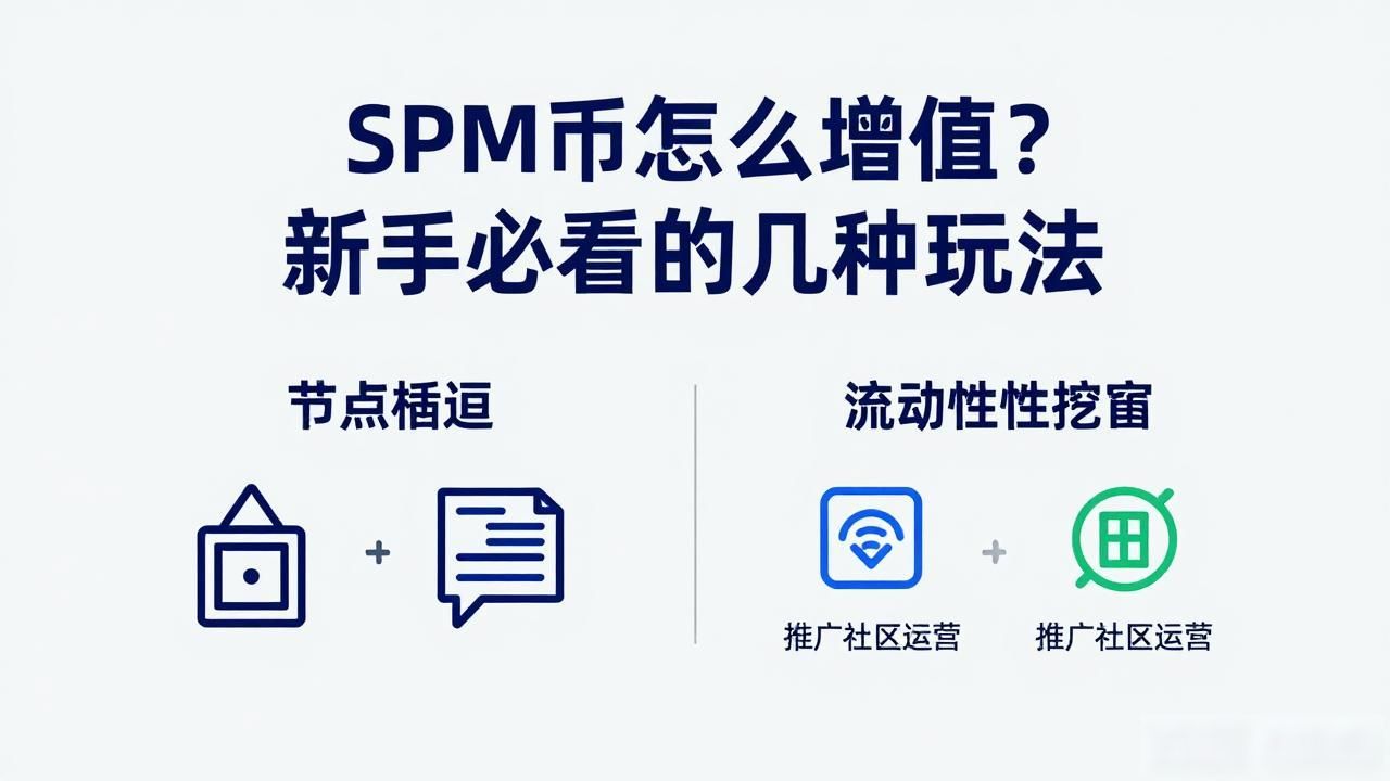 SPM币怎么增值?新手必看的几种玩法