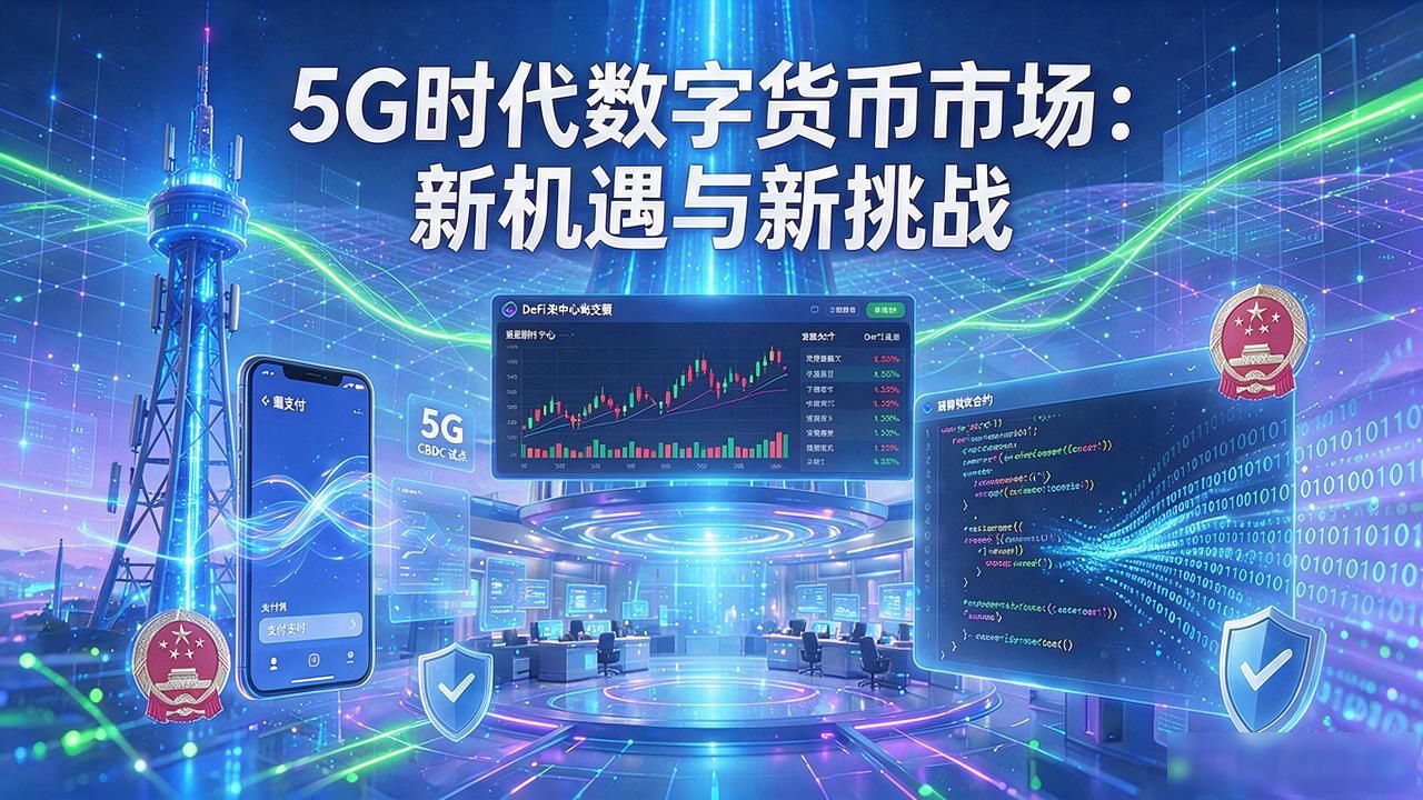 5G时代数字货币市场:新机遇与新挑战