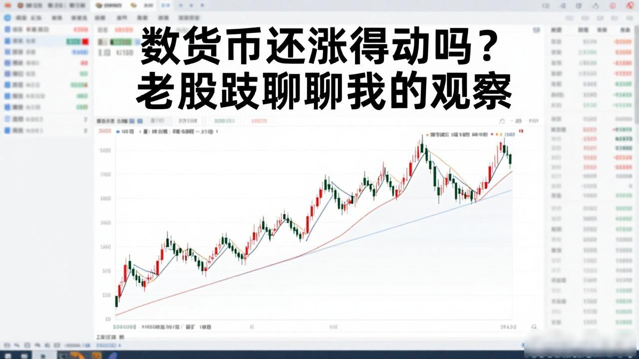 数字货币还涨得动吗?老股民聊聊我的观察