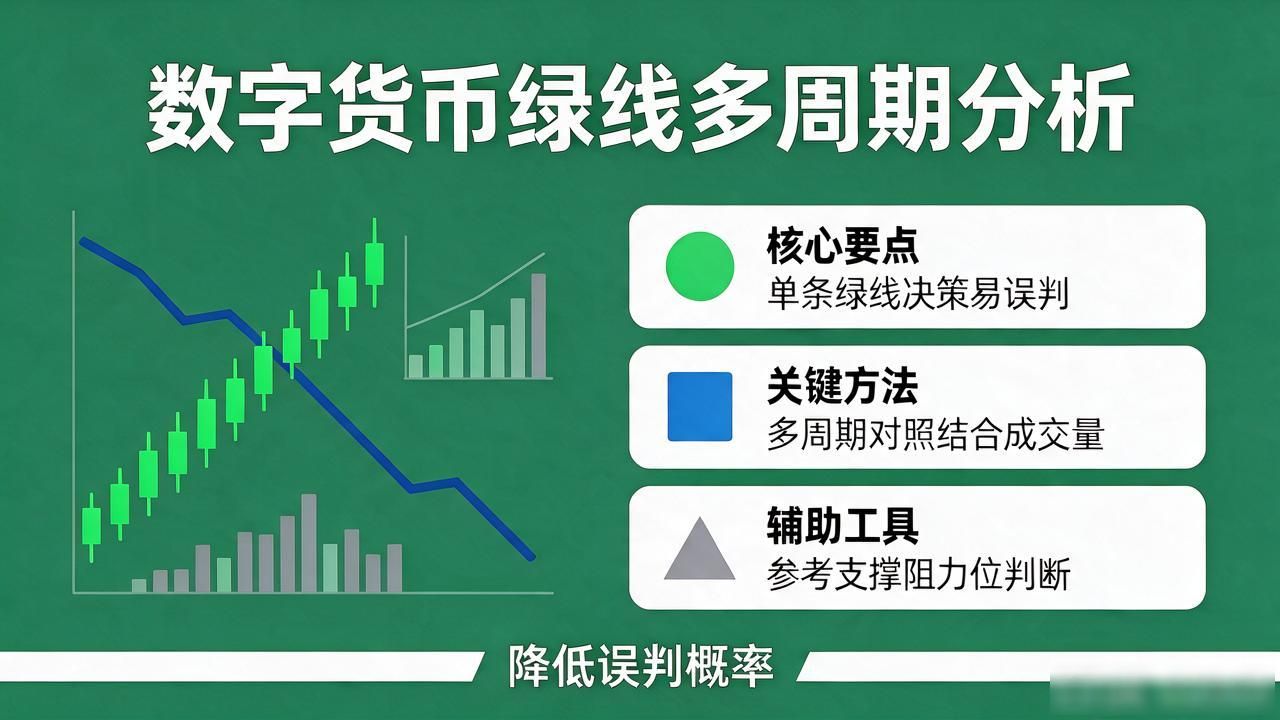 数字货币绿线是什么意思?看懂这条线少走弯路