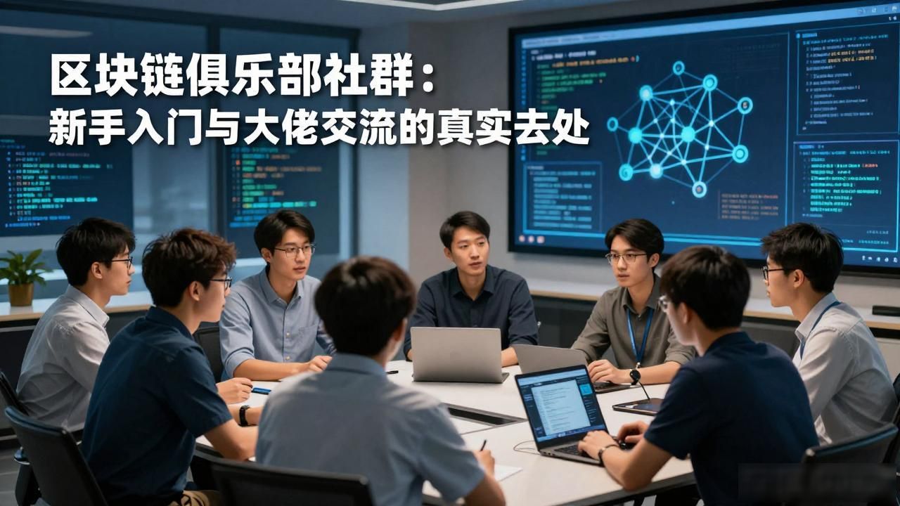 区块链俱乐部社群:新手入门与大佬交流的真实去处