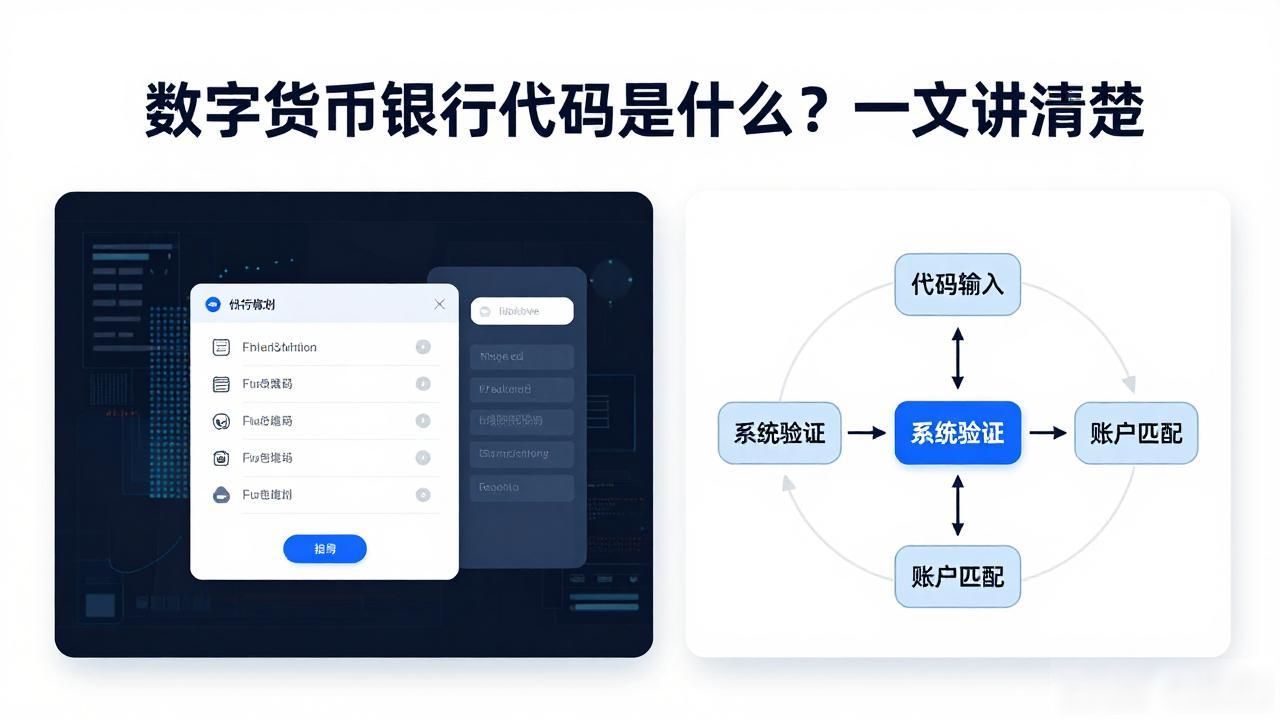 数字货币银行代码是什么?一文讲清楚