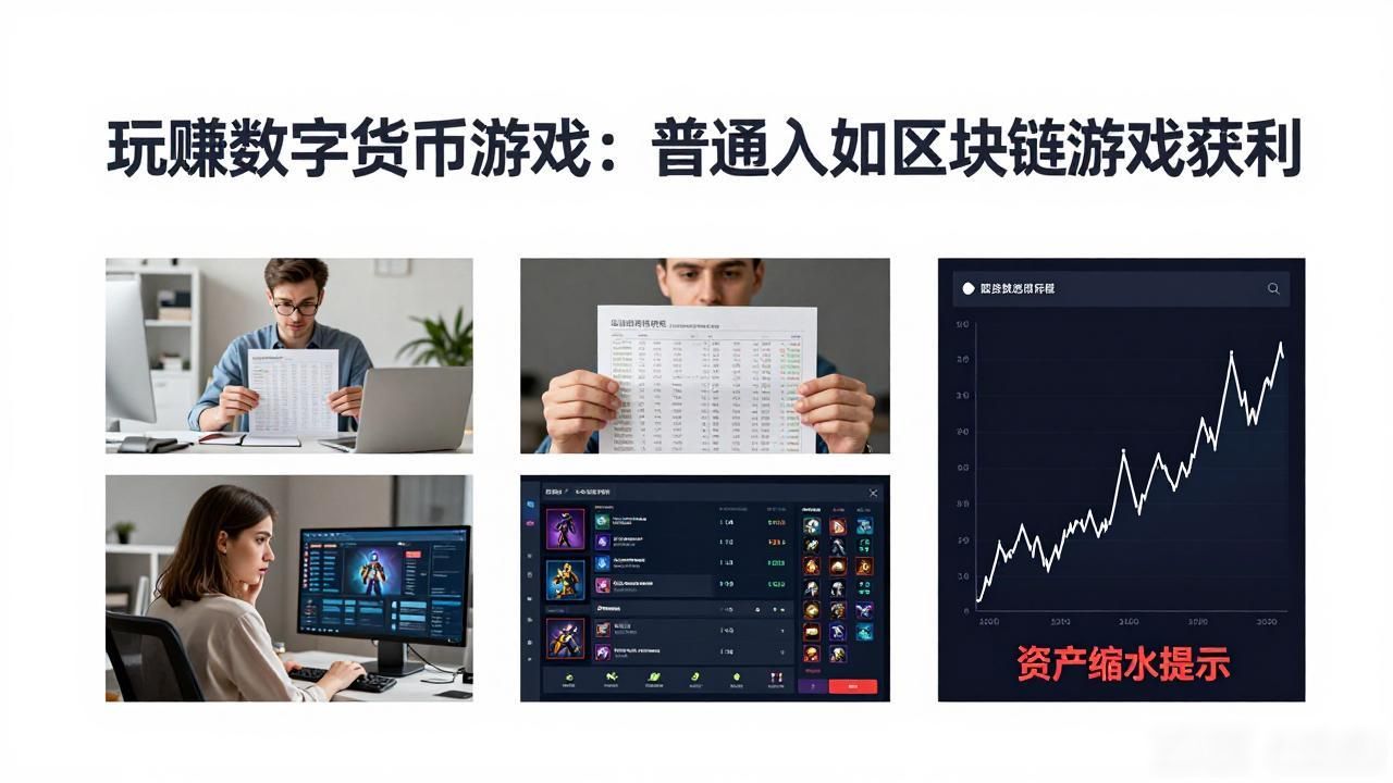 玩赚数字货币游戏:普通人如何通过区块链游戏获利