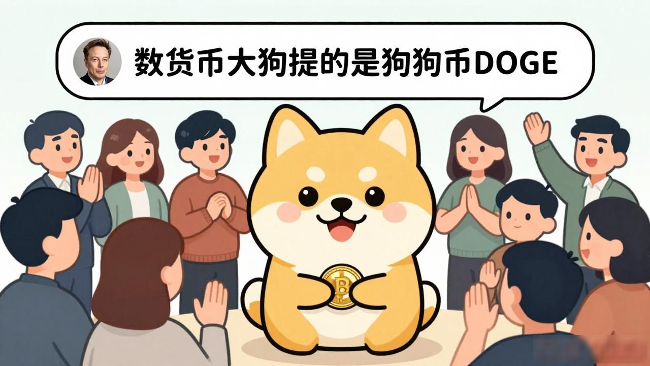数字货币大狗指的是狗狗币DOGE