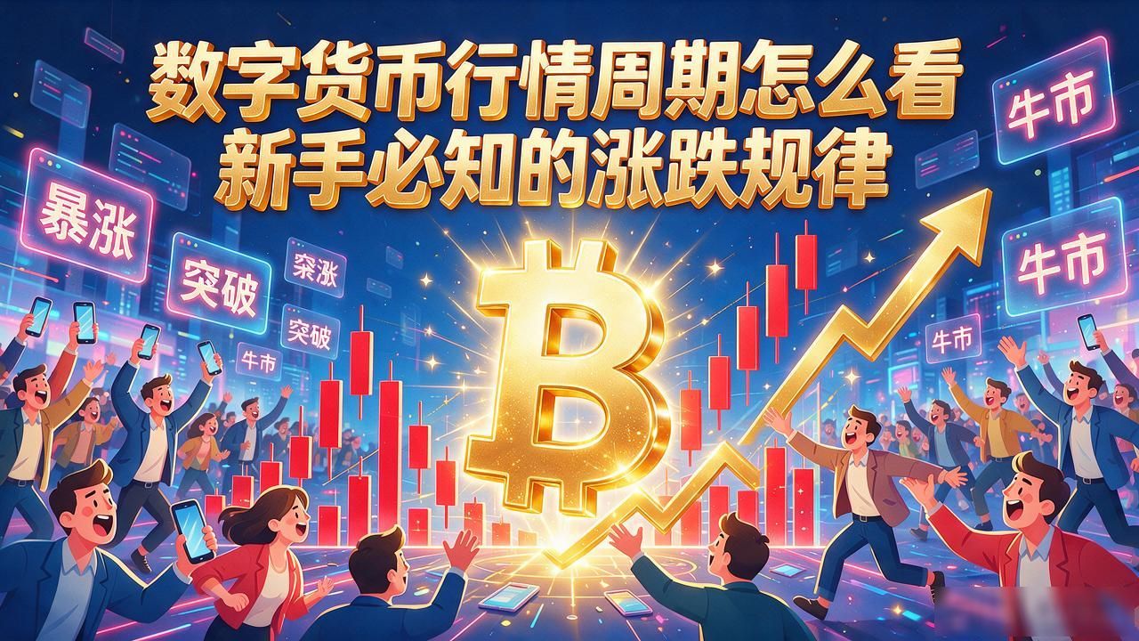 数字货币行情周期怎么看 新手必知的涨跌规律