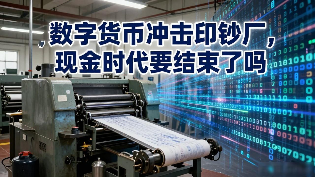 数字货币冲击印钞厂,现金时代要结束了吗
