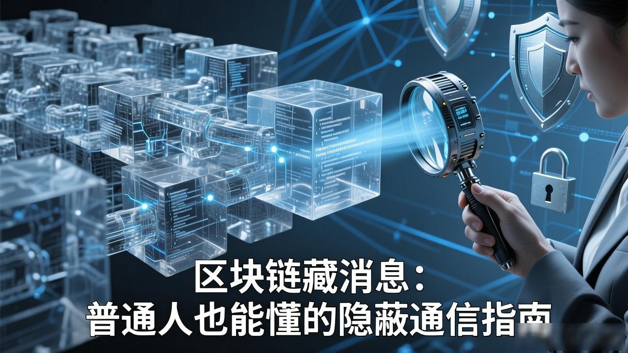区块链藏消息:普通人也能懂的隐蔽通信指南