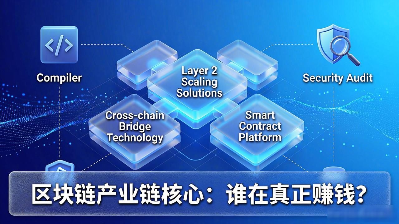 区块链产业链核心:谁在真正赚钱?