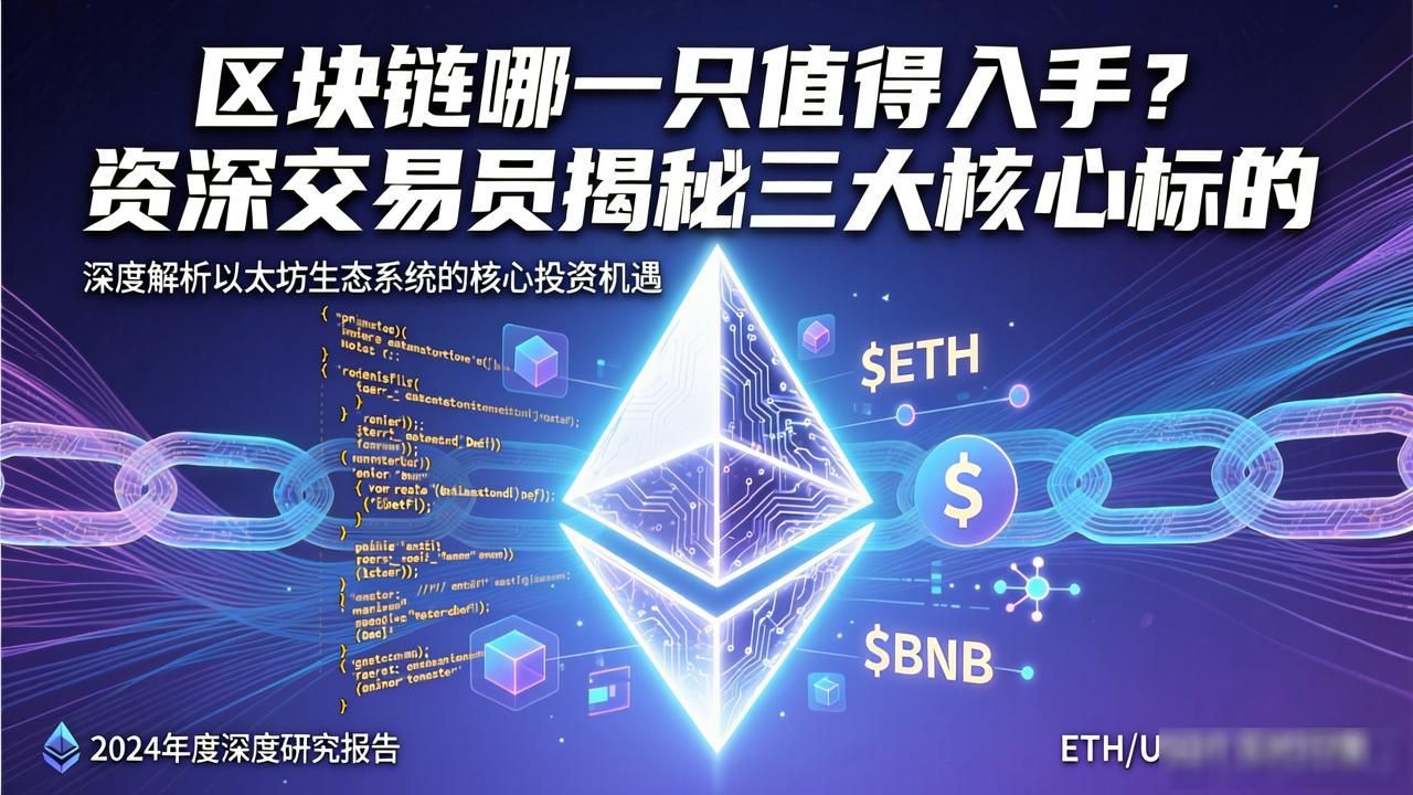 区块链哪一只值得入手?资深交易员揭秘三大核心标的