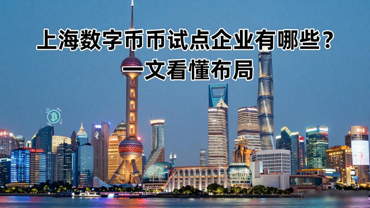 上海数字货币试点企业有哪些?一文看懂布局