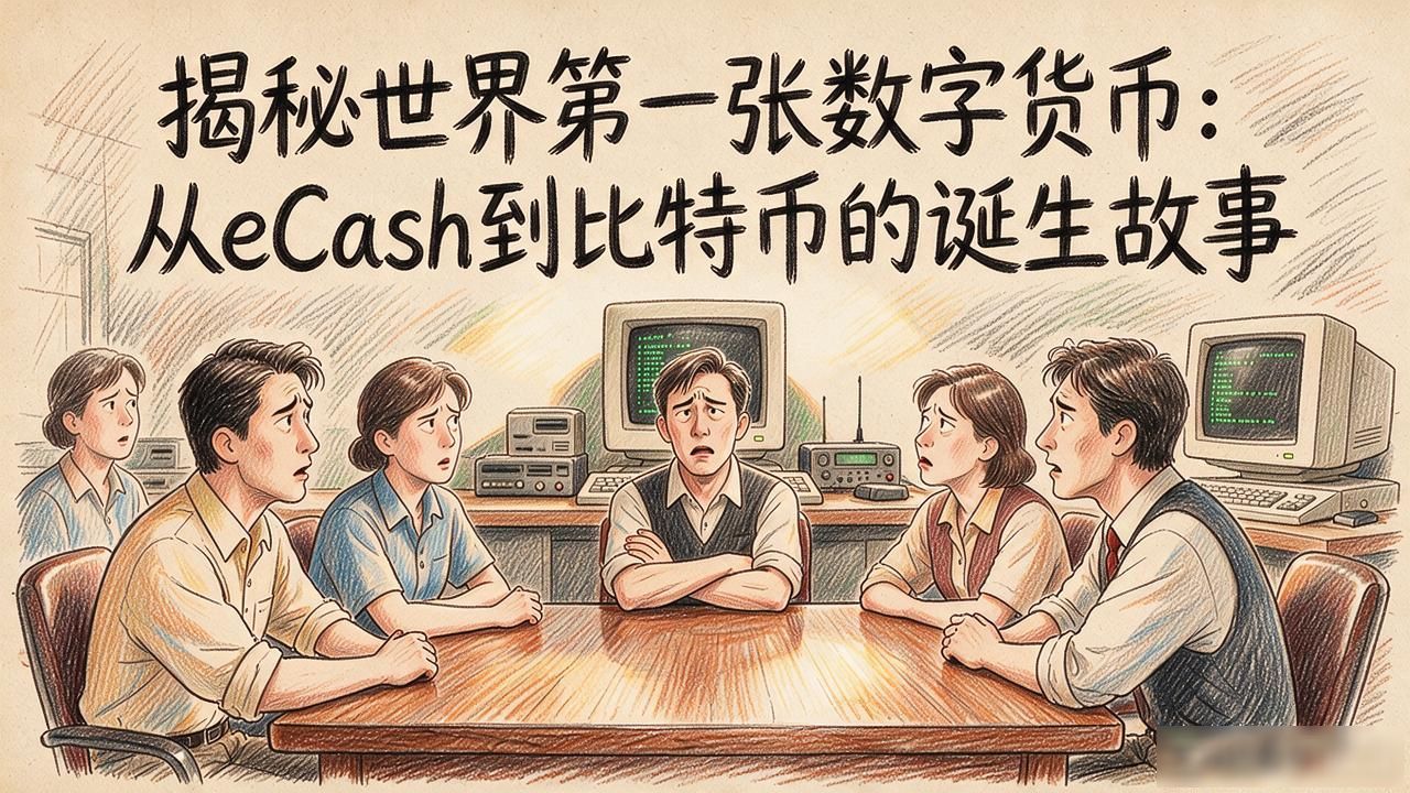 揭秘世界第一张数字货币:从eCash到比特币的诞生故事