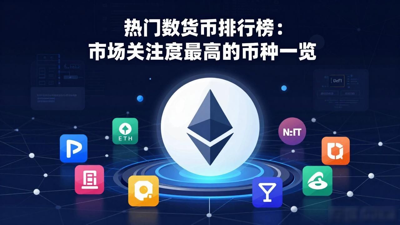 热门数字货币排行榜:市场关注度最高的币种一览