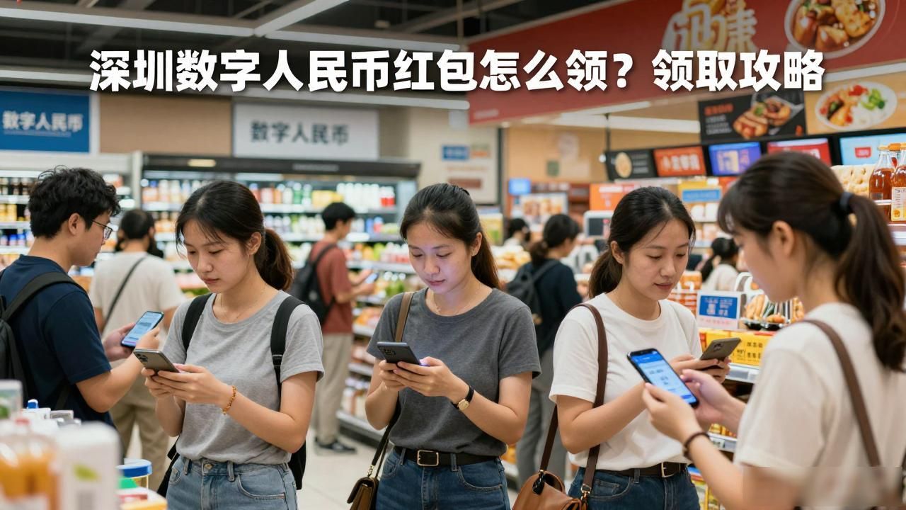 深圳数字人民币红包怎么领?领取攻略大全