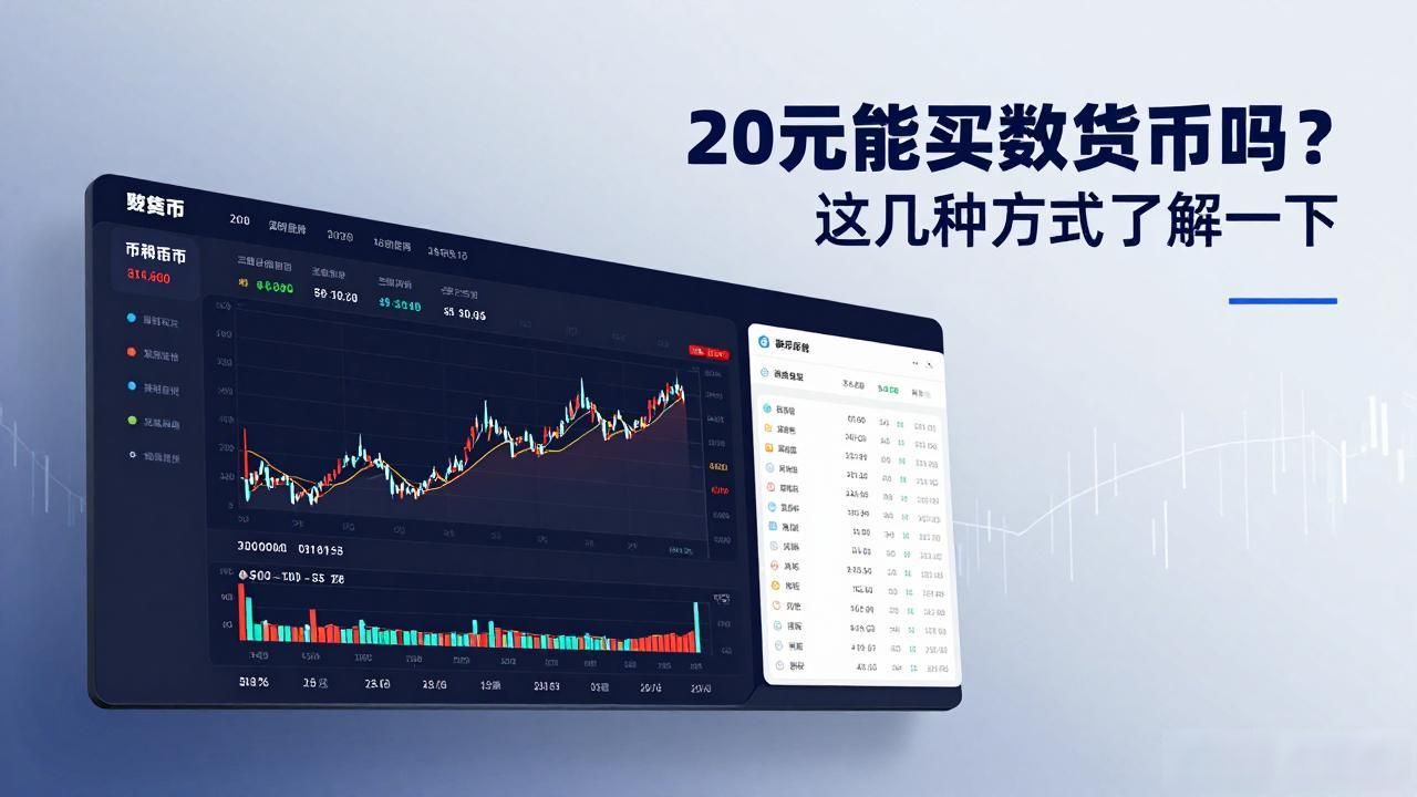20元能买数字货币吗?这几种方式了解一下