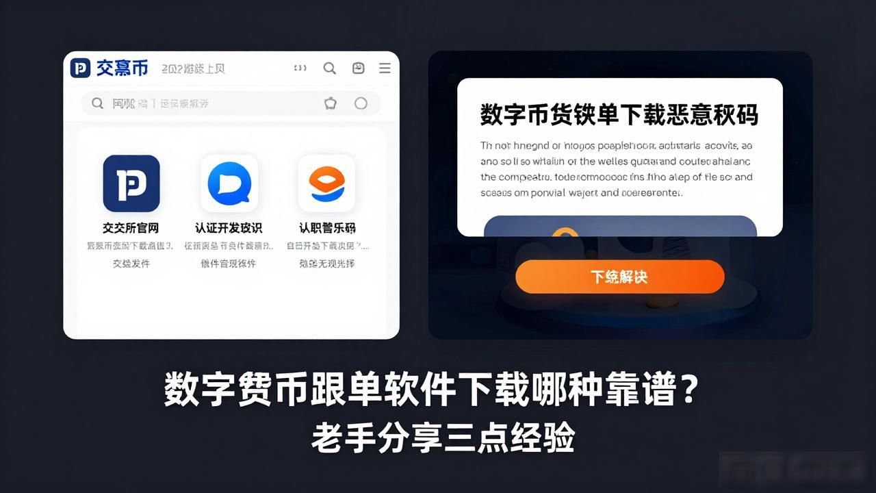 数字货币跟单软件下载哪种靠谱?老手分享三点经验