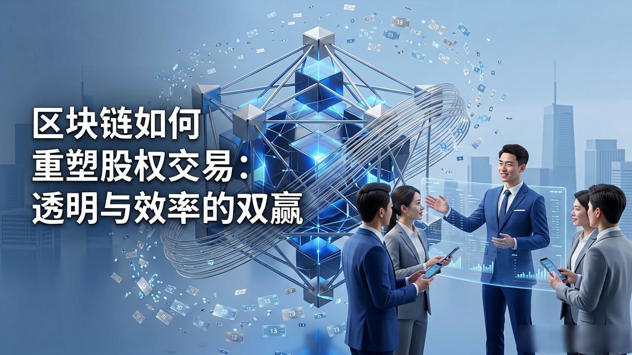区块链如何重塑股权交易:透明与效率的双赢
