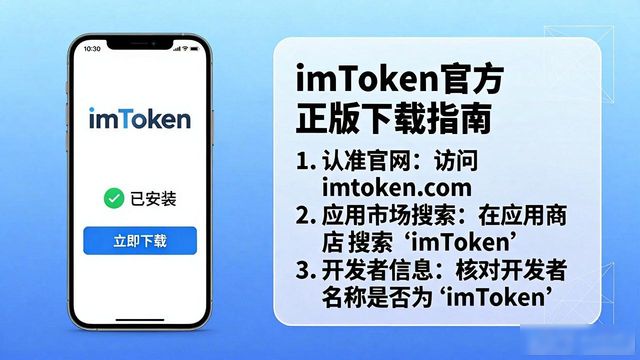 imToken官方正版下载入口在哪?认准这几点不踩坑