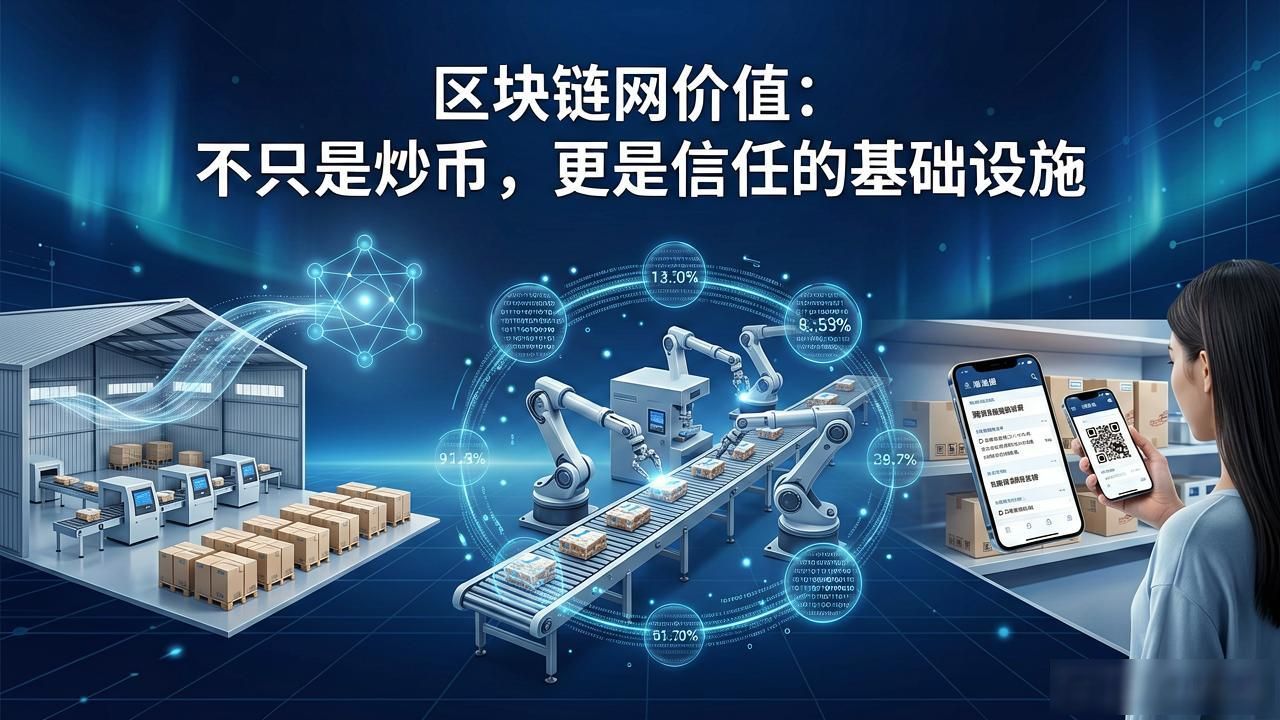 区块链网价值:不只是炒币,更是信任的基础设施