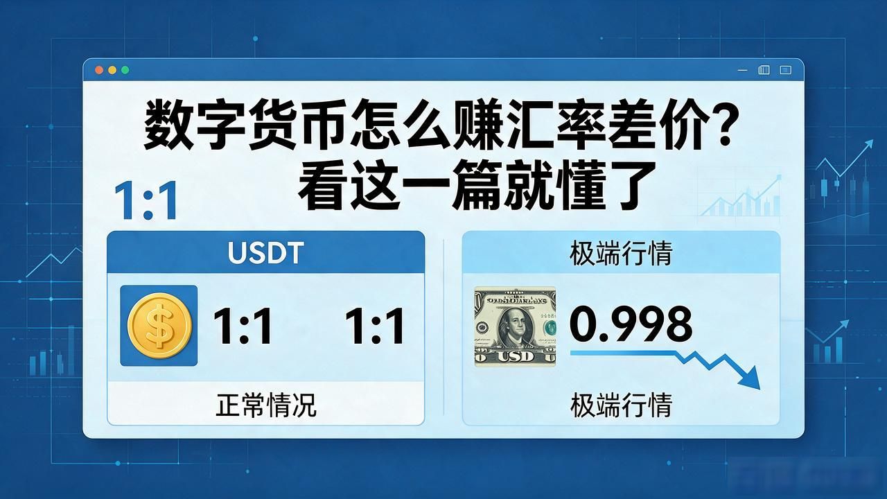 数字货币怎么赚汇率差价?看这一篇就懂了