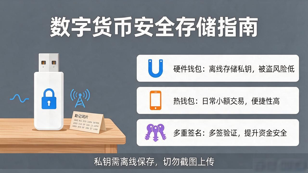 数字货币怎么买 加密钱包安全存储教程