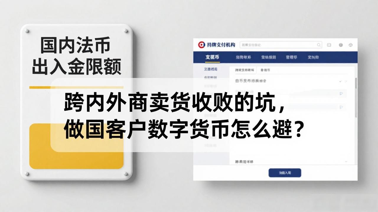跨海外电商卖货收款的坑,做国外客户数字货币怎么避?