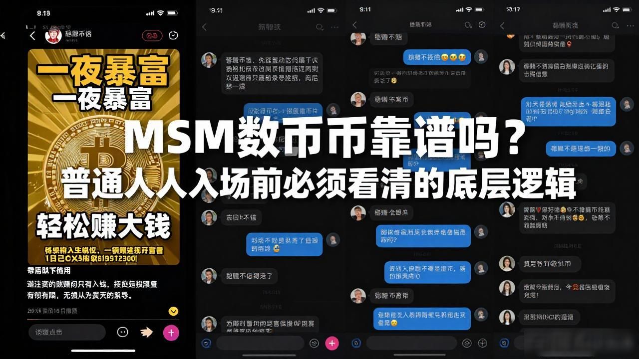 MSM数字货币靠谱吗?普通人入场前必须看清的底层逻辑