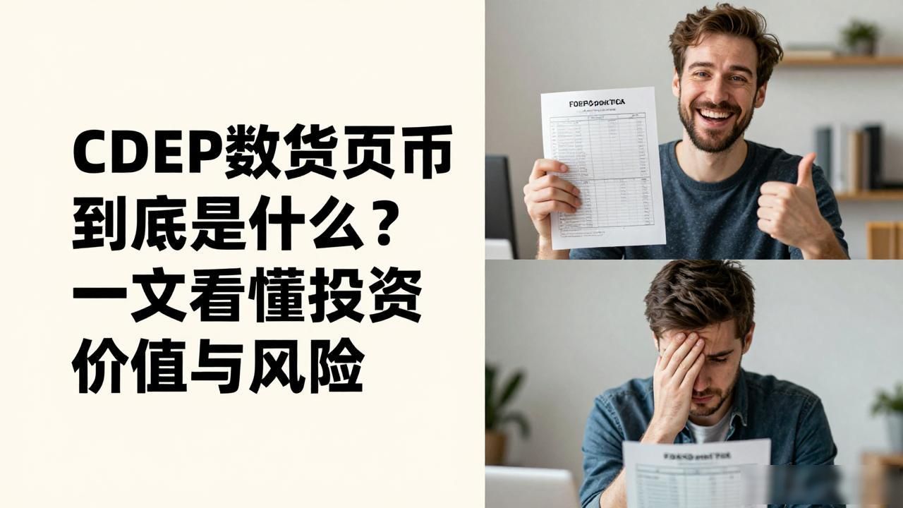 CDEP数字货币到底是什么?一文看懂投资价值与风险
