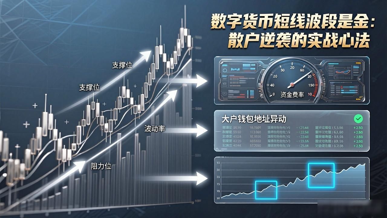 数字货币短线波段是金:散户逆袭的实战心法
