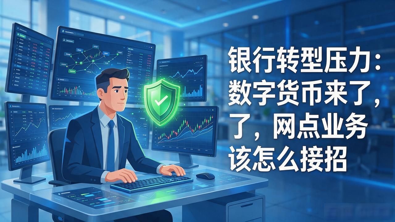 银行转型压力:数字货币来了,网点业务该怎么接招