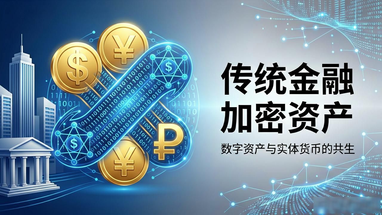 数字货币合龙股:传统金融与加密资产的交汇点
