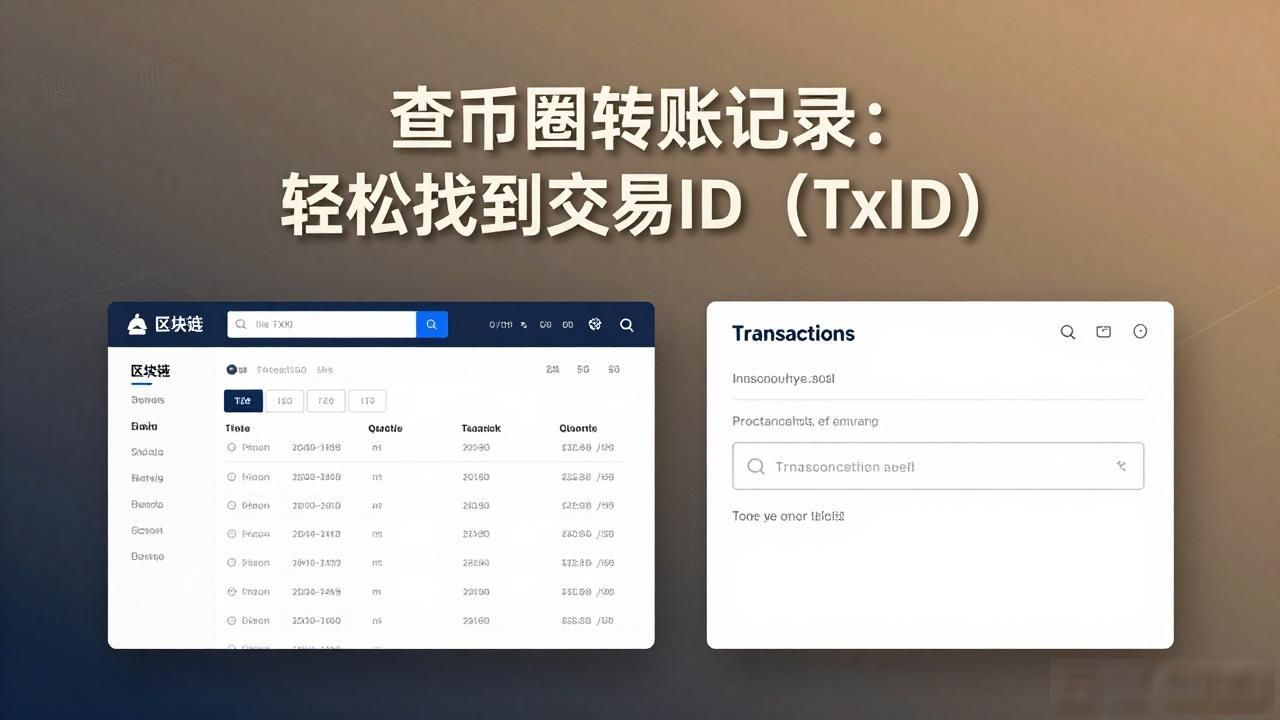查币圈转账记录:轻松找到交易ID(TxID)