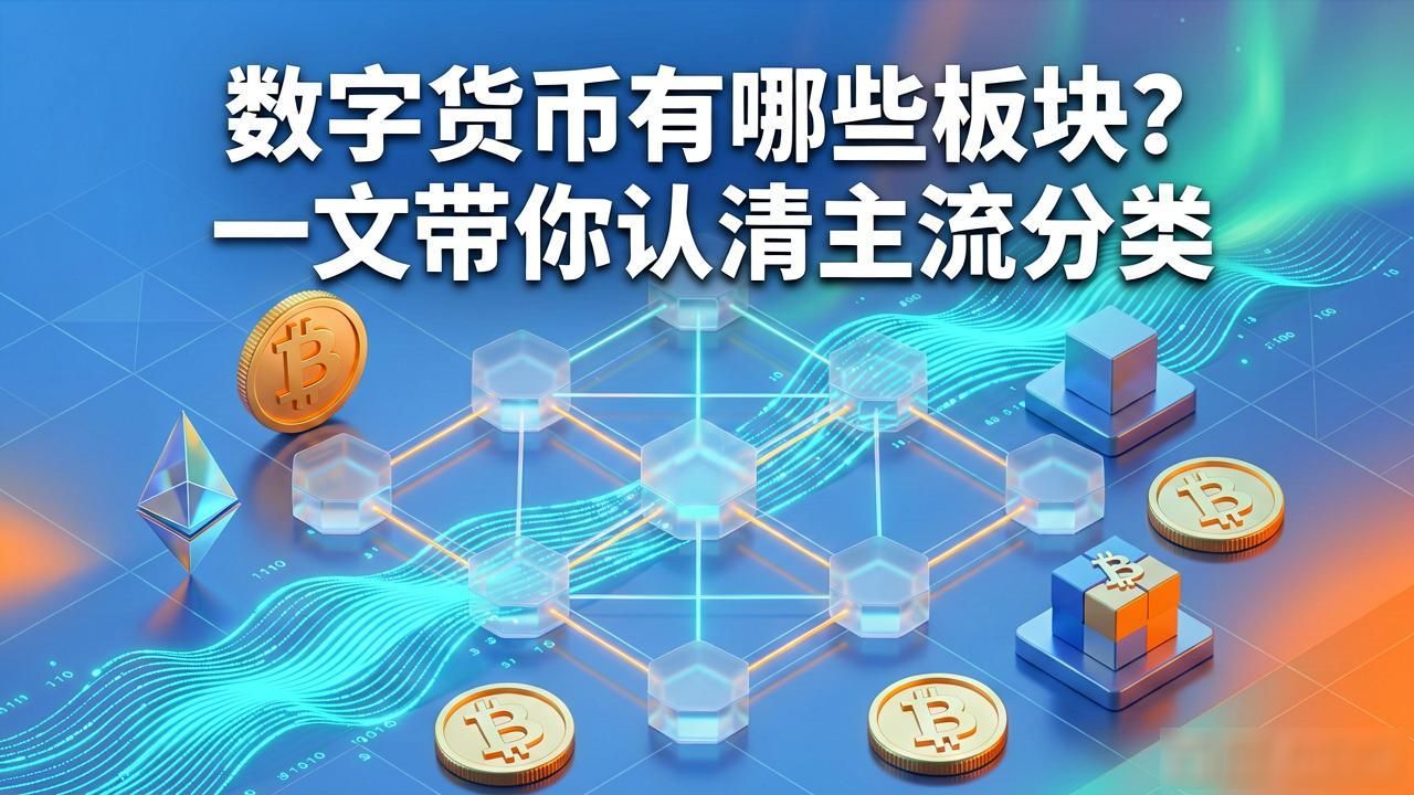 数字货币有哪些板块?一文带你认清主流分类