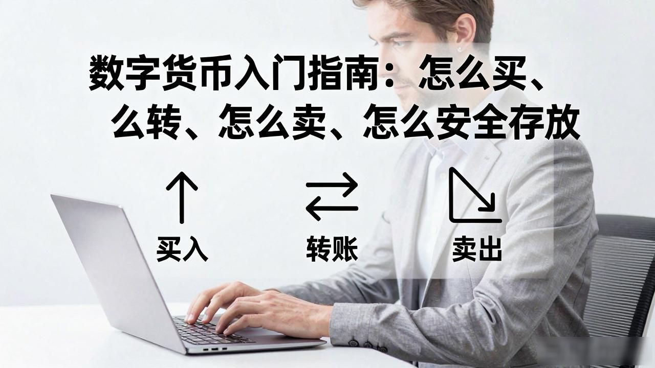 数字货币入门指南:怎么买、怎么转、怎么卖、怎么安全存放