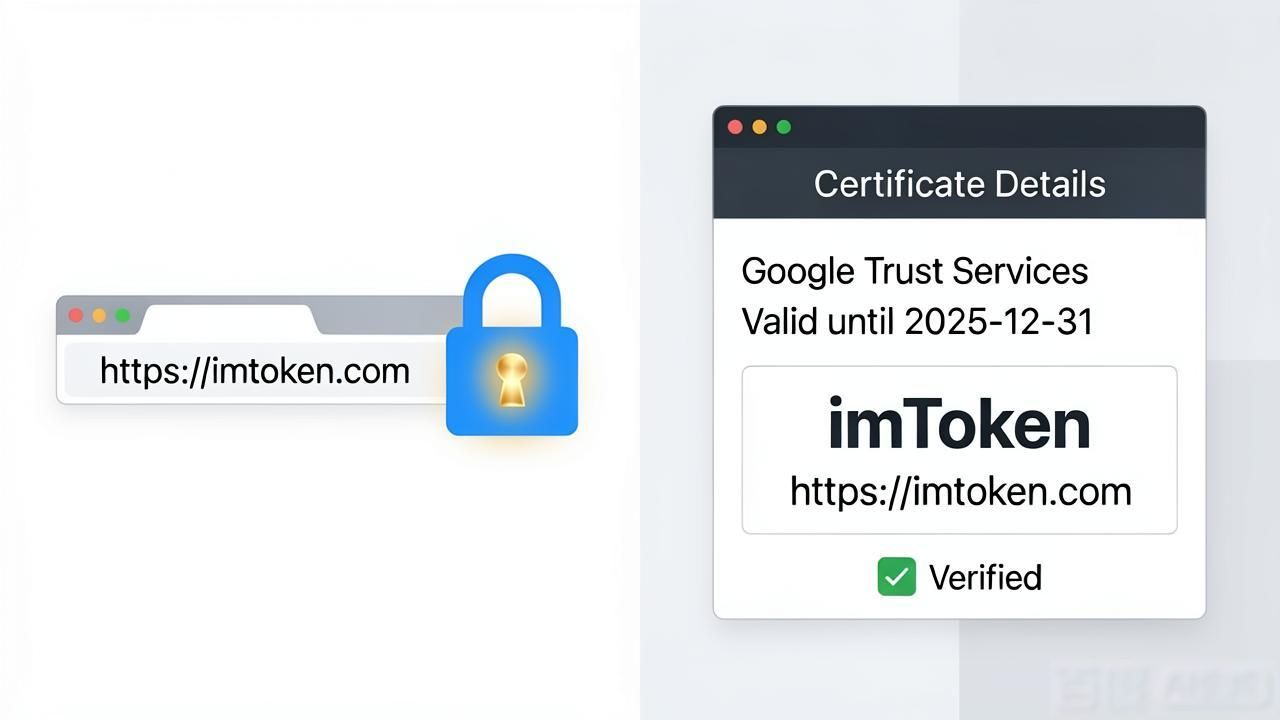 imToken最新网址怎么找?安全操作三步走