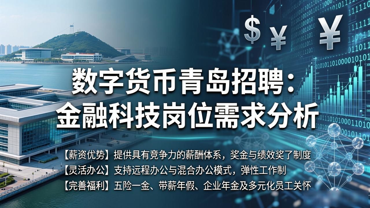 数字货币青岛招聘:金融科技岗位需求分析