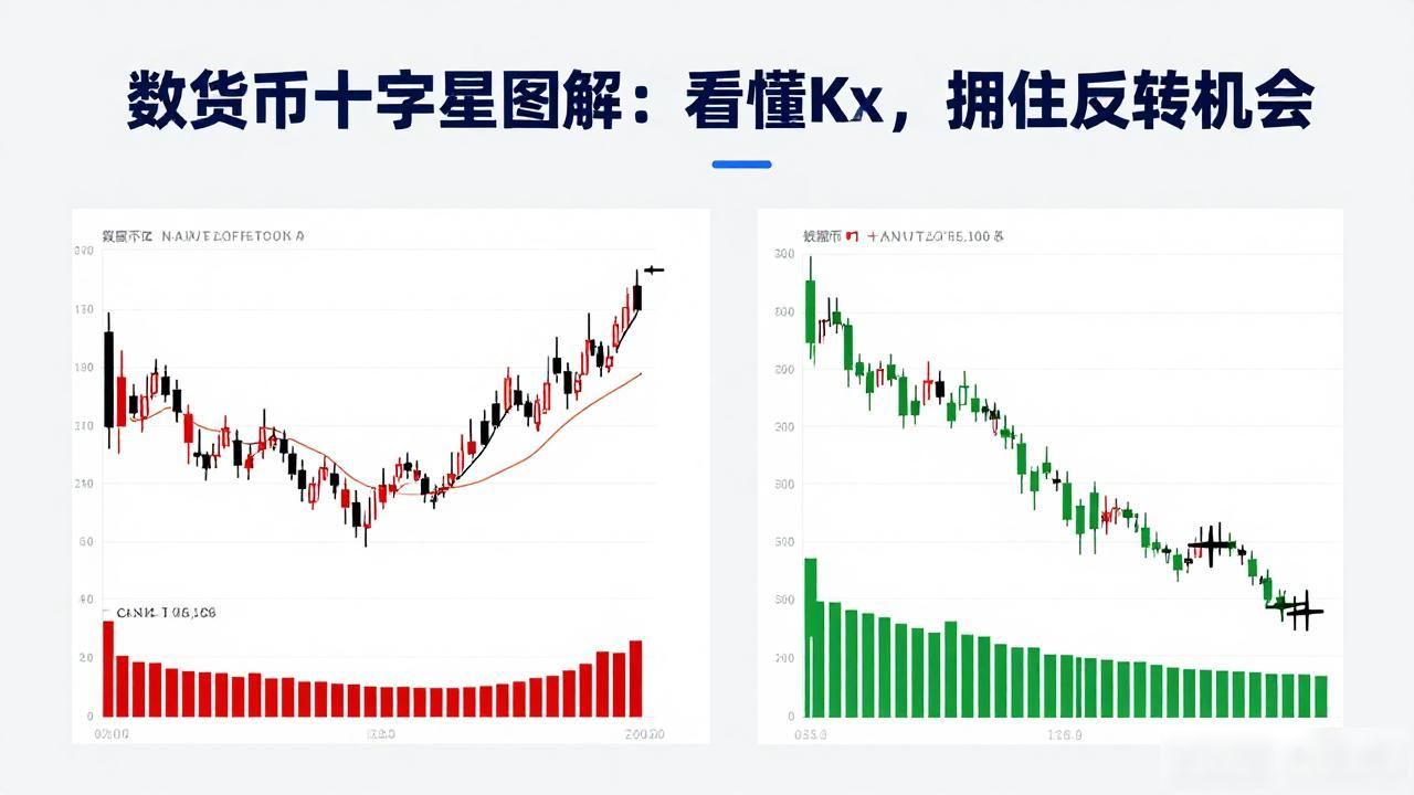 数字货币十字星图解:看懂K线信号,抓住反转机会