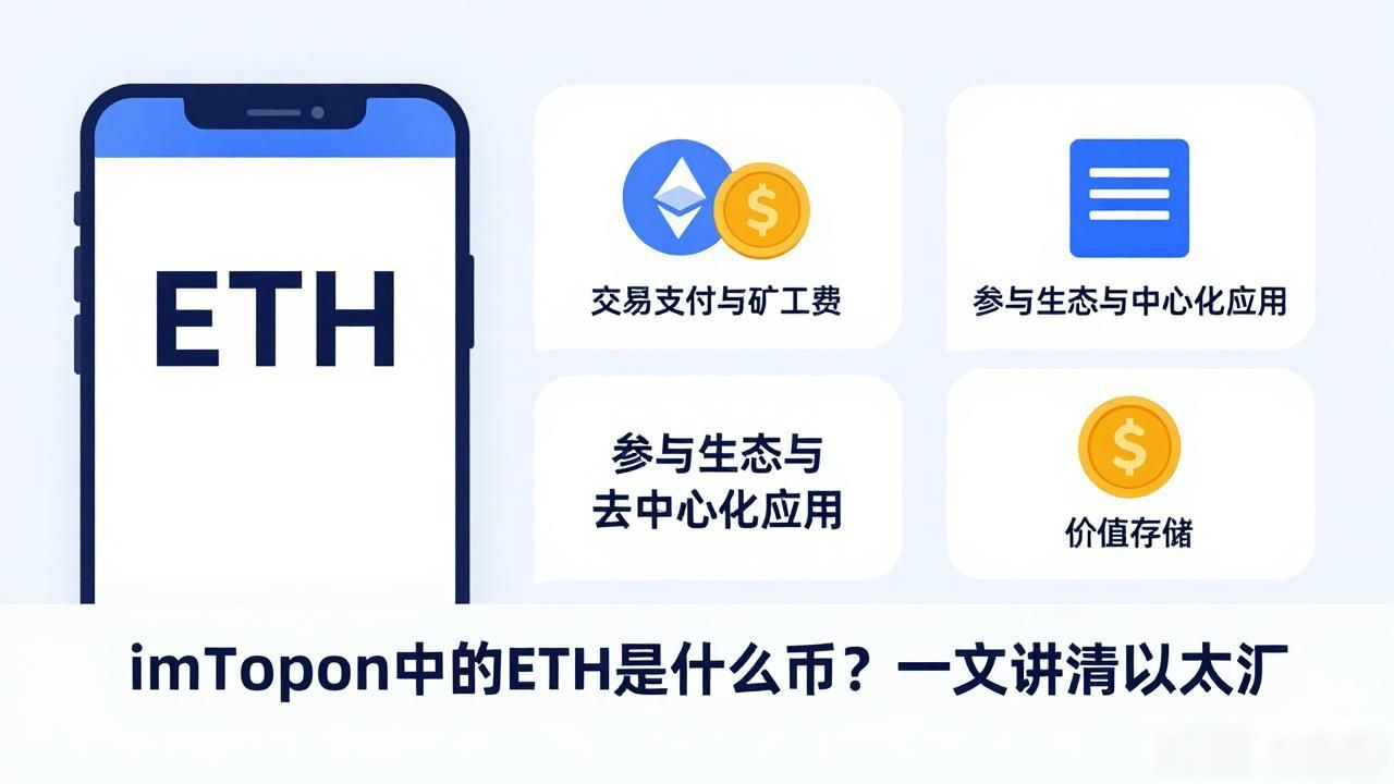 imToken中的ETH是什么币?一文讲清以太坊