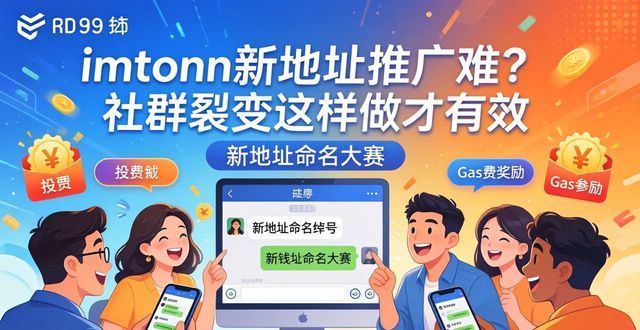 imToken新地址推广难?社群裂变这样做才有效