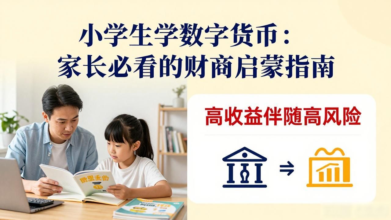 小学生学数字货币:家长必看的财商启蒙指南